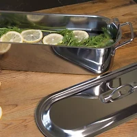 Design Imports Stainless Steel Fish Poacher