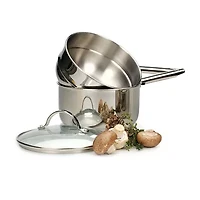 Design Imports Stainless Steel 2-qt. Double Boiler Insert
