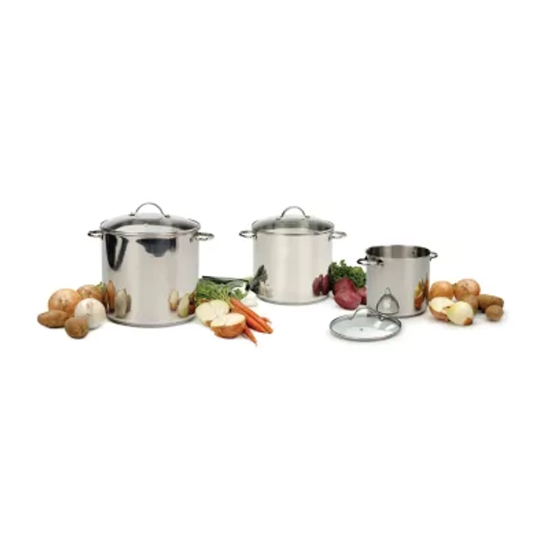 Design Imports Stainless Steel Stockpot