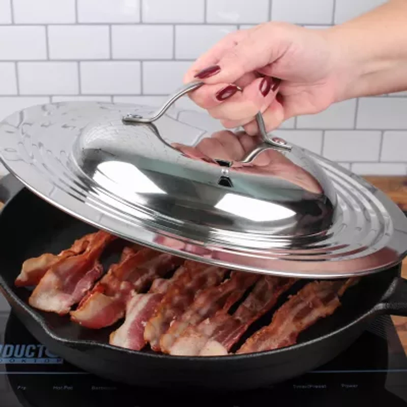 Design Imports Stainless Steel 12.5" Pan Lid