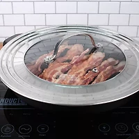 Design Imports Stainless Steel Pan Lid with Glass