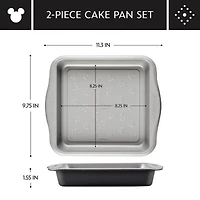 Farberware Disney Bake with Mickey Mouse 2-pc. Cake Pan Set