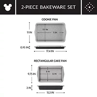 Farberware Disney Bake with Mickey Mouse -pc. Bakeware Set
