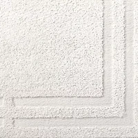 Town And Country Cloud Shag Geometric Washable Indoor Rectangular Area Rug