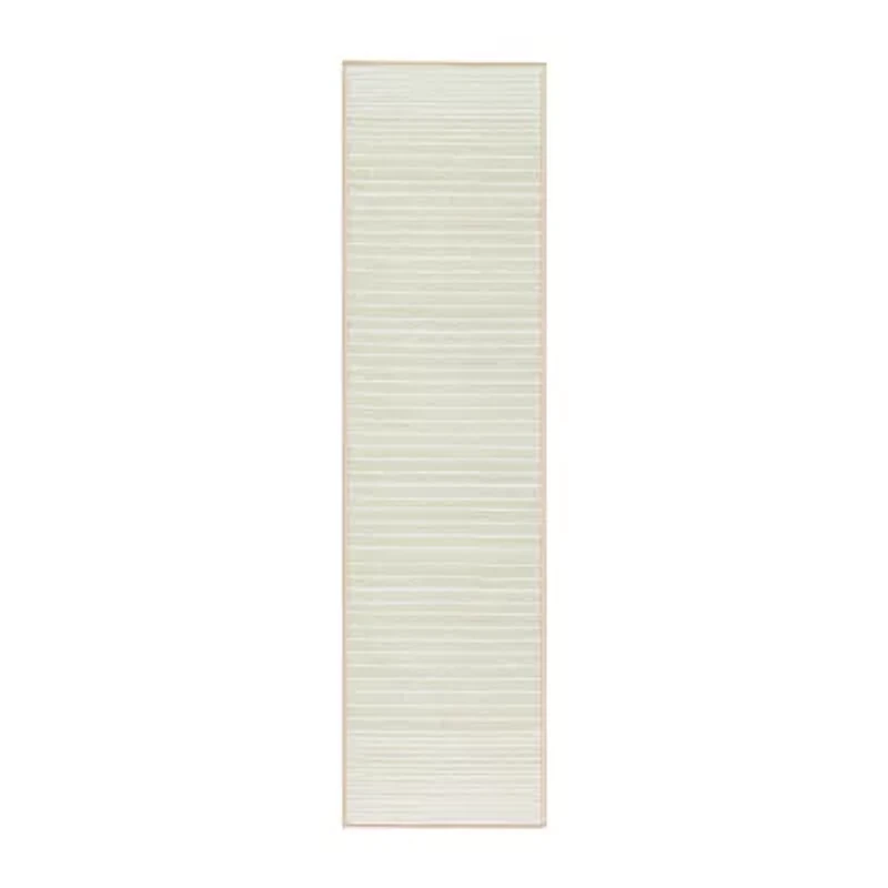 Town And Country Layne Stripe Washable 19" X 78" Indoor Rectangular Runner