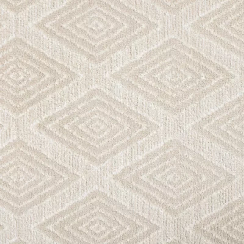 Town And Country Rein Diamond Washable 12" X 84" Indoor Rectangular Runner