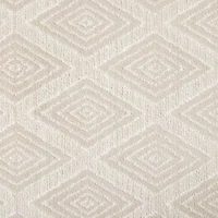 Town And Country Rein Diamond Washable 12" X 84" Indoor Rectangular Runner