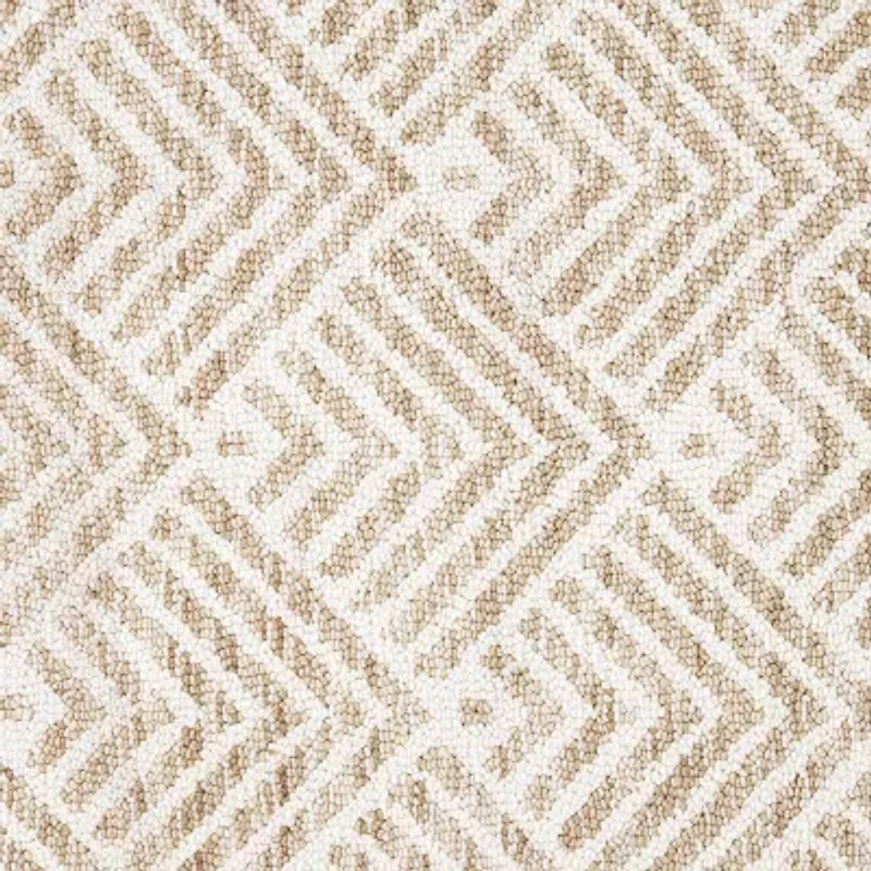 Town And Country Walker Geometric Washable 24" X 72" Indoor Rectangular Runner