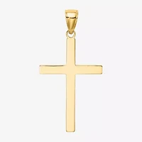 Unisex Adult 10K Gold Cross Pendant
