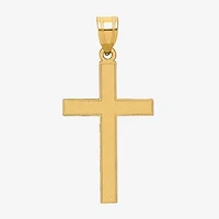 Unisex Adult 14K Gold Cross Pendant
