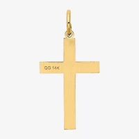 Unisex Adult 14K Gold Cross Pendant
