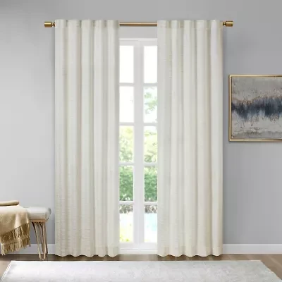 510 Design Garett Rod Pocket Back Tab Light-Filtering Set of 2 Curtain Panel