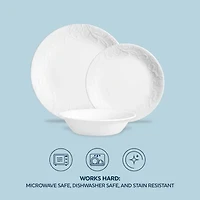 Corelle Bella Faenza 12-pc. Glass Dinnerware Set