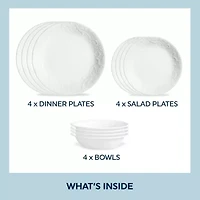 Corelle Bella Faenza 12-pc. Glass Dinnerware Set