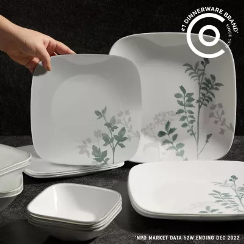 Corelle Amalie 16-pc. Glass Dinnerware Set