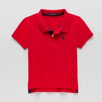 U.S. Polo Assn. Toddler Boys Short Sleeve Classic Fit Shirt