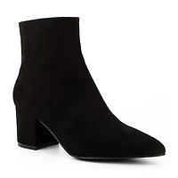 Sugar Womens Nightlife Block Heel Booties
