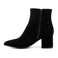 Sugar Womens Nightlife Block Heel Booties