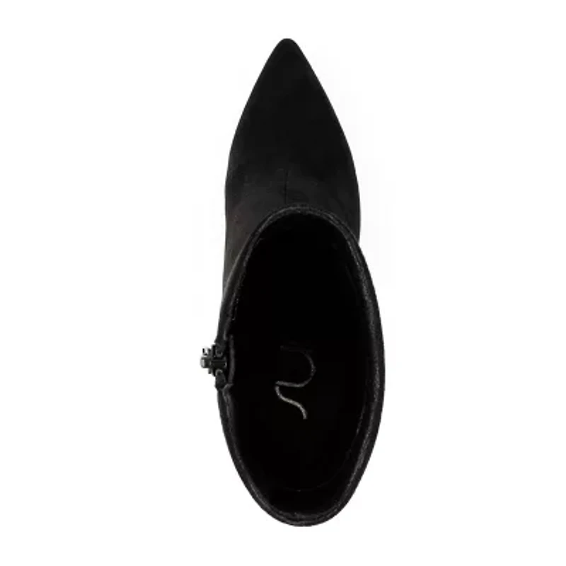 Sugar Womens Nightlife Block Heel Booties