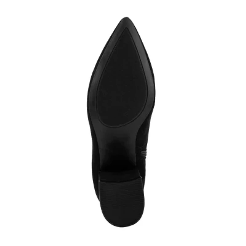Sugar Womens Nightlife Block Heel Booties