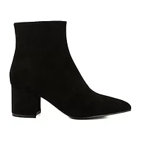 Sugar Womens Nightlife Block Heel Booties