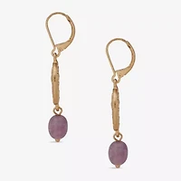 a.n.a Gold Tone Womens Drop Earrings