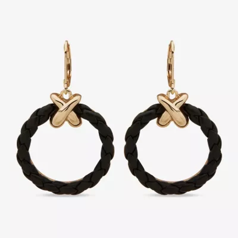Worthington Gold Tone Womens Drop Earrings