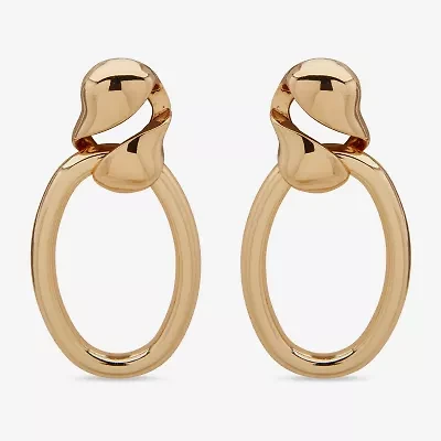 Worthington Gold Tone Womens Drop Earrings