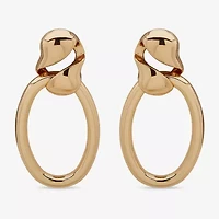 Worthington Gold Tone Womens Drop Earrings