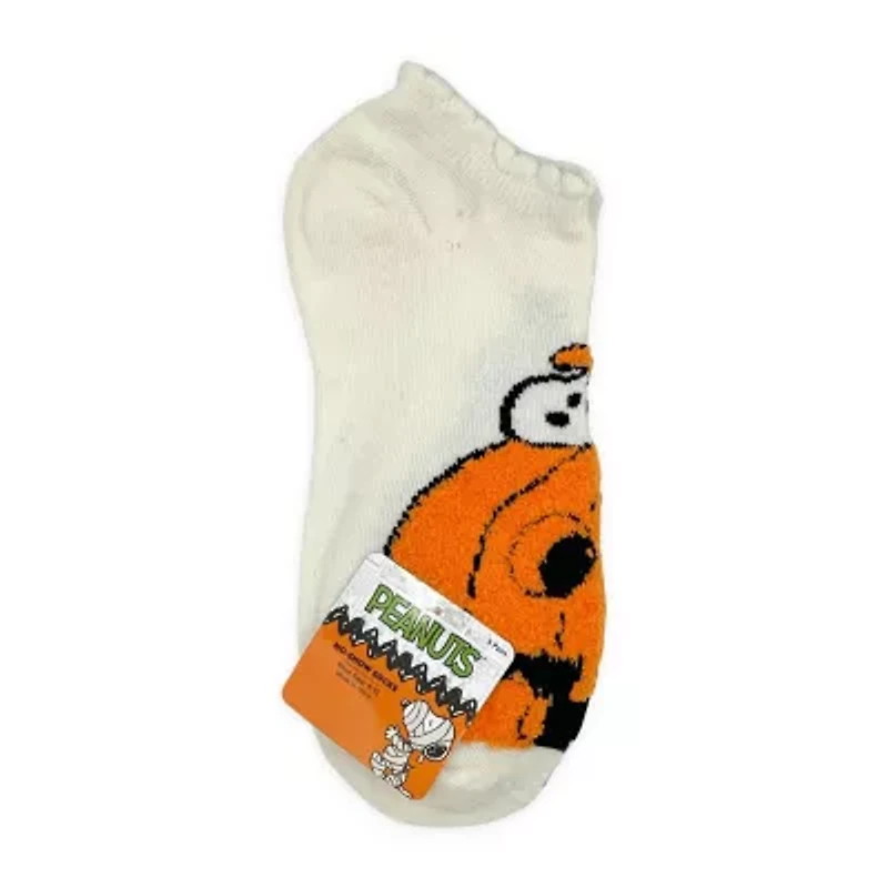 Womens Multi-Pack 5 Pair Peanuts No Show Socks