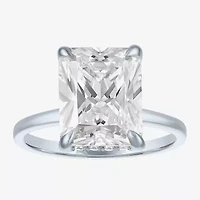 Signature By Modern Bride (E-F / Vs1-Vs2) Womens 4 1/7 Ct. T.W. Lab Grown White Diamond 14K Gold Solitaire Engagement Ring