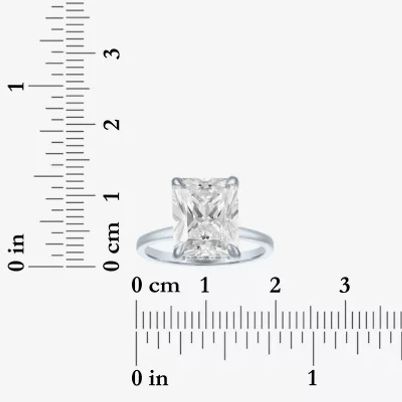 Signature By Modern Bride (E-F / Vs1-Vs2) Womens 4 1/7 Ct. T.W. Lab Grown White Diamond 14K Gold Solitaire Engagement Ring