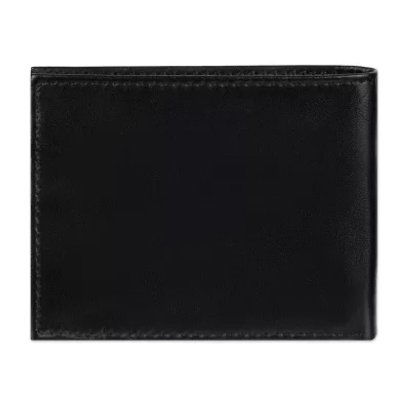 Stafford Mens Extra Capacity Personalized RFID Blocking Bifold Wallet