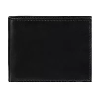 Stafford Mens Extra Capacity Personalized RFID Blocking Bifold Wallet