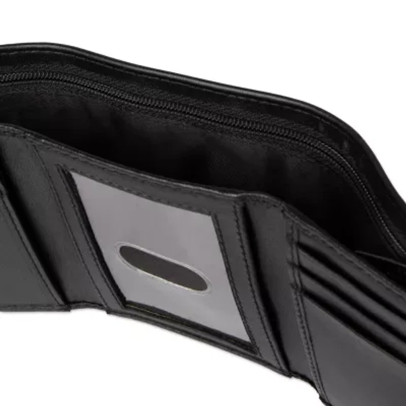 Stafford Mens Personalized RFID Blocking Trifold Wallet