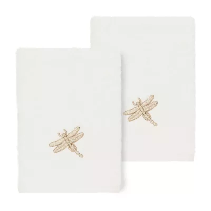 Linum Home Textiles Braelyn 2-pc. Embellished Washcloth