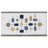 Linum Home Textiles Khloe Embellished Geometric Bath Towel