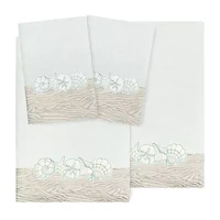 Linum Home Textiles Shell Row 4-pc. Bath Towel Set