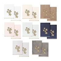 Linum Home Textiles Tortuga 2-pc. Embellished Animal Bath Towel