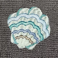 Linum Home Textiles Aaron 2-pc. Embellished Fingertip Towel