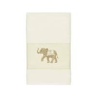 Linum Home Textiles Quinn Embellished Hand Towel