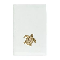 Linum Home Textiles Tortuga 2-pc. Embellished Fingertip Towel