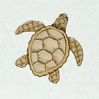 Linum Home Textiles Tortuga 2-pc. Embellished Fingertip Towel