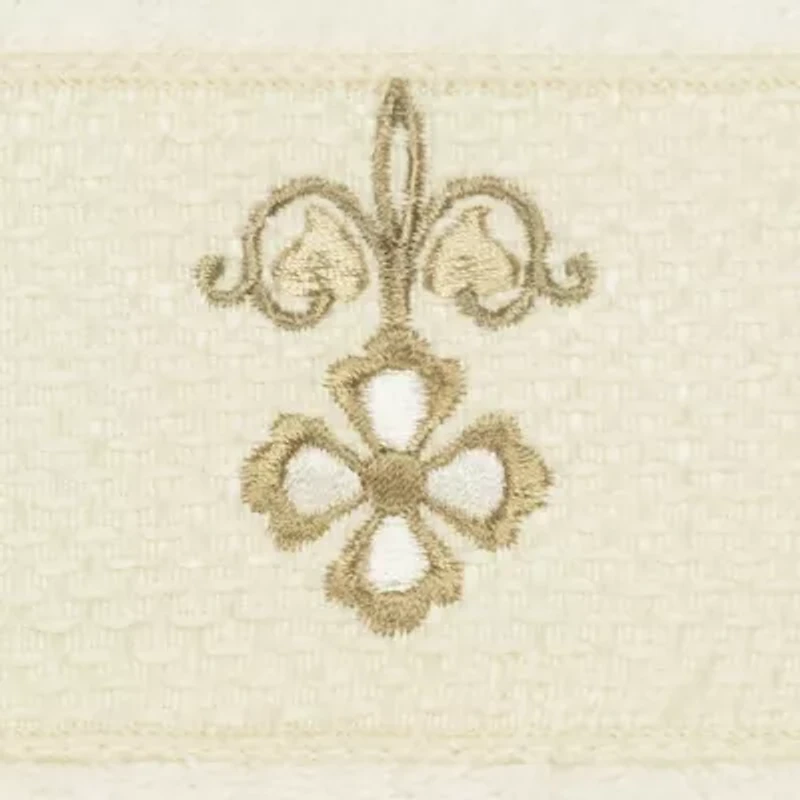 Linum Home Textiles Quinn 2-pc. Embellished Washcloth