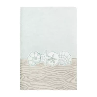 Linum Home Textiles Shell Row 2-pc. Embellished Hand Towel