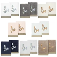 Linum Home Textiles Aaron 2-pc. Embellished Hand Towel