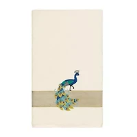 Linum Home Textiles Penelope 2-pc. Embellished Animal Bath Towel