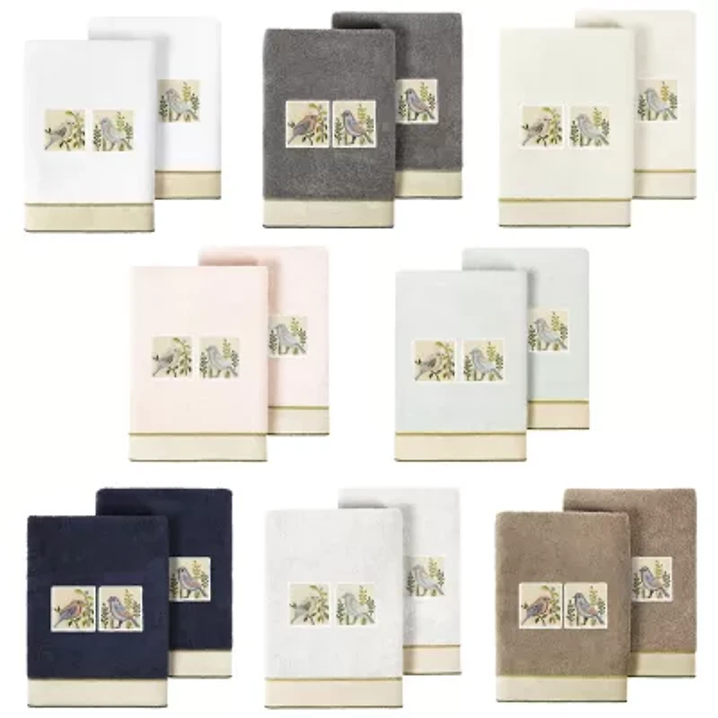 Linum Home Textiles Belinda 2-pc. Embellished Hand Towel