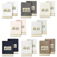 Linum Home Textiles Belinda 2-pc. Embellished Hand Towel