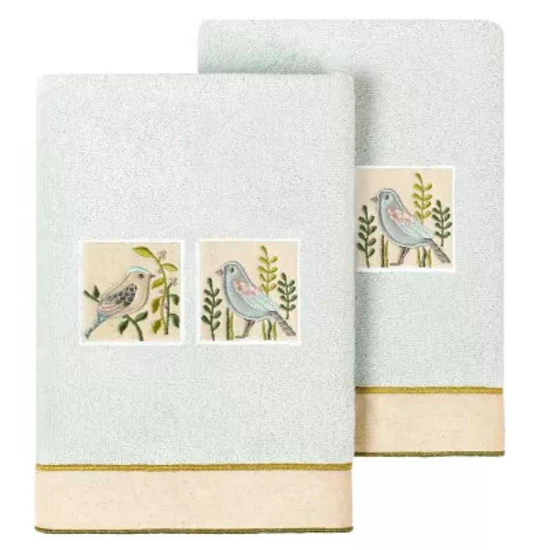 Linum Home Textiles Belinda 2-pc. Embellished Hand Towel
